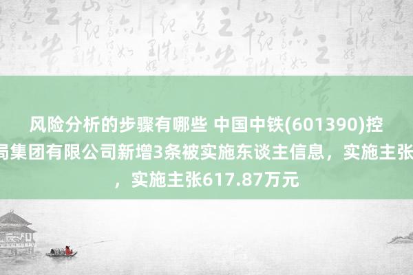 风险分析的步骤有哪些 中国中铁(601390)控股的中铁六局集团有限公司新增3条被实施东谈主信息，实施主张617.87万元