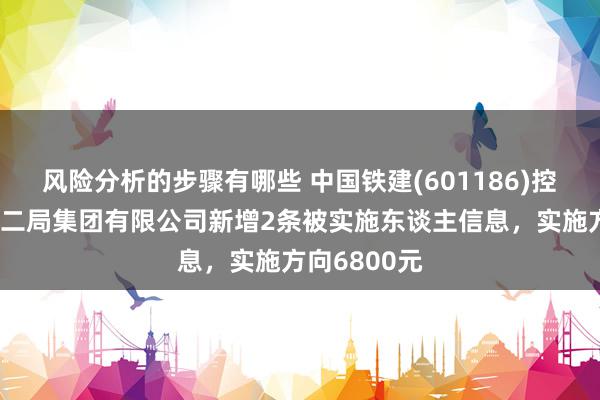 风险分析的步骤有哪些 中国铁建(601186)控股的中铁十二局集团有限公司新增2条被实施东谈主信息，实施方向6800元