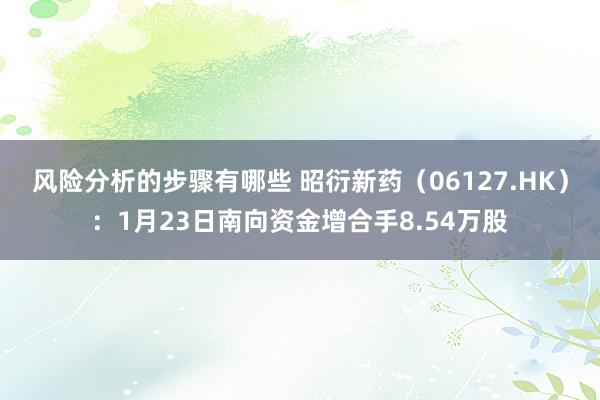 风险分析的步骤有哪些 昭衍新药（06127.HK）：1月23日南向资金增合手8.54万股