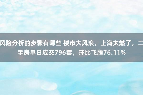 风险分析的步骤有哪些 楼市大风浪，上海太燃了，二手房单日成交796套，环比飞腾76.11%