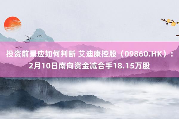 投资前景应如何判断 艾迪康控股（09860.HK）：2月10日南向资金减合手18.15万股